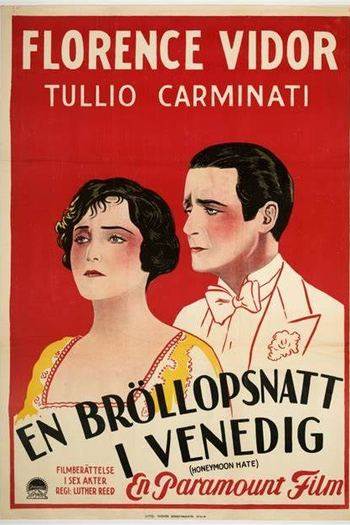 Poster de Filme Noivado de Ódio (1927)