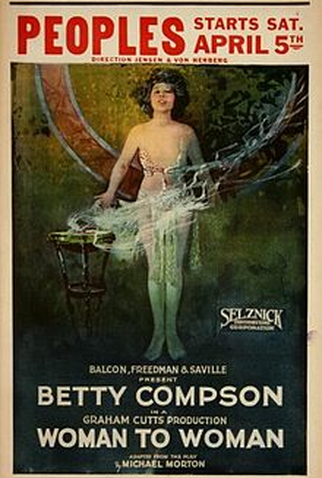 Poster 1 de Filme Mulher Contra Mulher (1923)