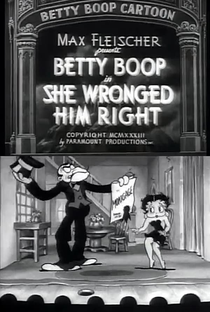 Betty Boop em 'O Caminho Errado' - Poster / Capa / Cartaz - Oficial 1