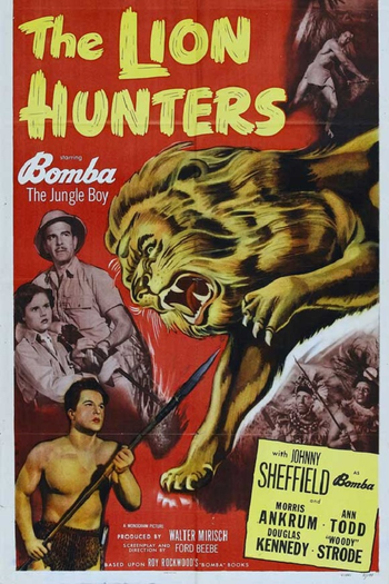 Poster de Filme Caçadores de Leões (1951)