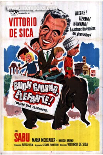 Poster de Filme Bom Dia, Elefante! (1952)