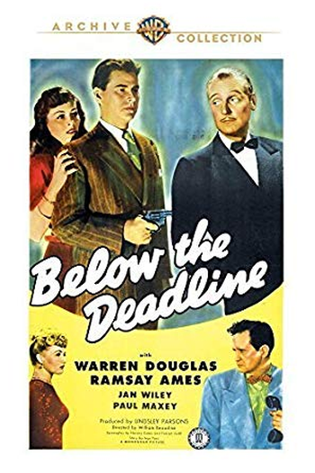 Poster de Filme Below the Deadline (1946)