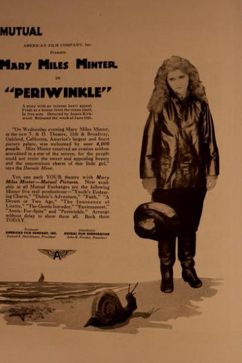 Poster de Filme Periwinkle (1917)