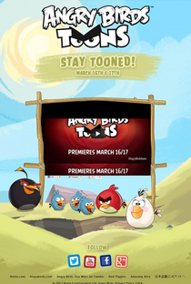 Angry Birds Toons - Poster / Capa / Cartaz - Oficial 3