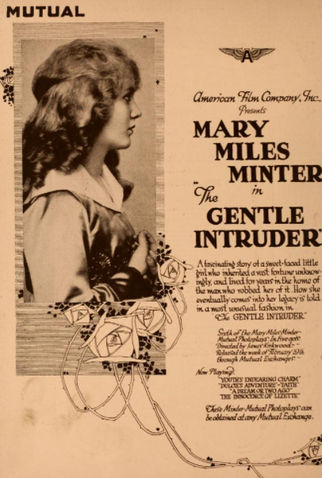 Poster 1 de Filme The Gentle Intruder (1917)