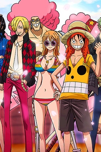 Poster de Filme One Piece: Glorious Island (2012)