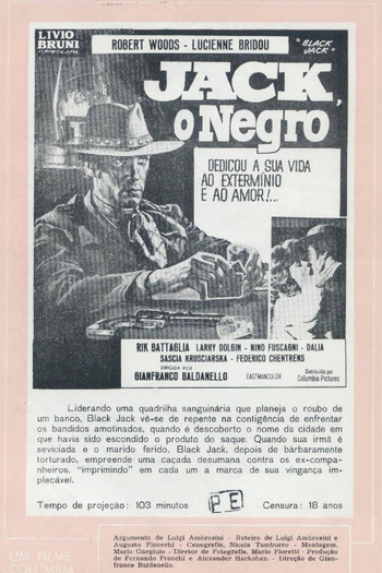  de Filme Um Bandoleiro Chamado Black Jack (1968)