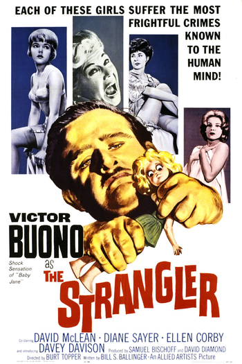 Poster de Filme O Estrangulador de Mulheres (1964)