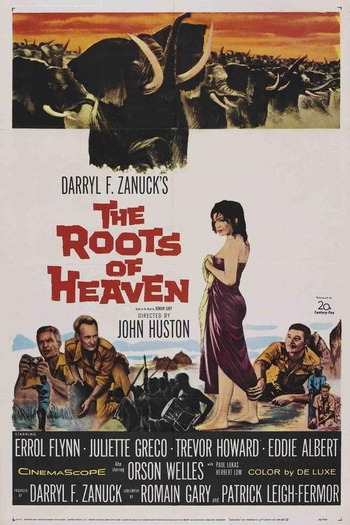 Poster de Filme Raízes do Céu (1958)