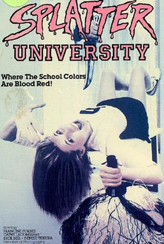 Poster 4 de Filme Splatter University (1984)