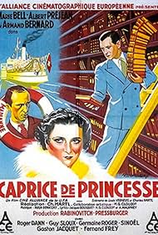 Poster 1 de Filme Caprice de princesse (1933)
