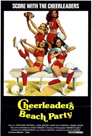 Poster 1 de Filme Cheerleaders Beach Party (1978)