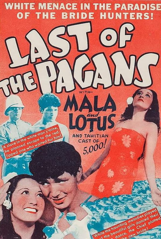 Poster 1 de Filme O Último Pagão (1935)