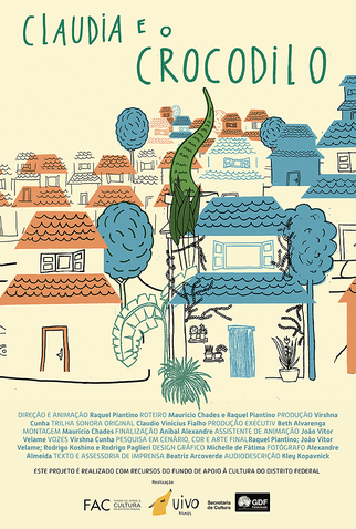 Poster 1 de Curta Claudia e o Crocodilo (2019)