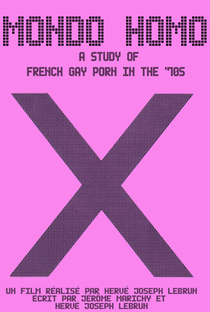 Mondo Homo 2: A Study of French Gay Porn in the 70′s - Poster / Capa / Cartaz - Oficial 1