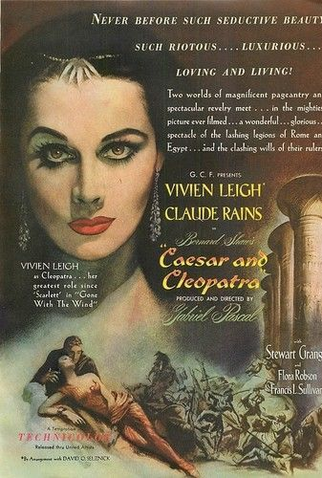 Poster 3 de Filme César e Cleópatra (1945)