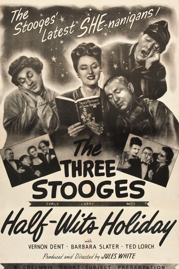 Poster de Curta Três Idiotas De Elite (1947)