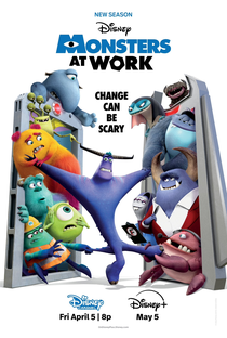 Monstros no Trabalho (2ª Temporada) - Poster / Capa / Cartaz - Oficial 3