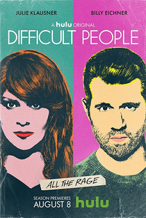 Difficult People (3ª Temporada) - Poster / Capa / Cartaz - Oficial 1