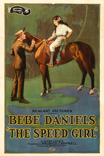 Poster de Filme The Speed Girl (1921)