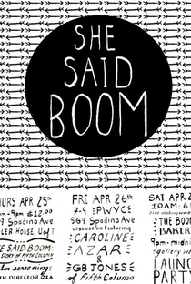 She Said Boom: A História do Fifth Column - Poster / Capa / Cartaz - Oficial 2