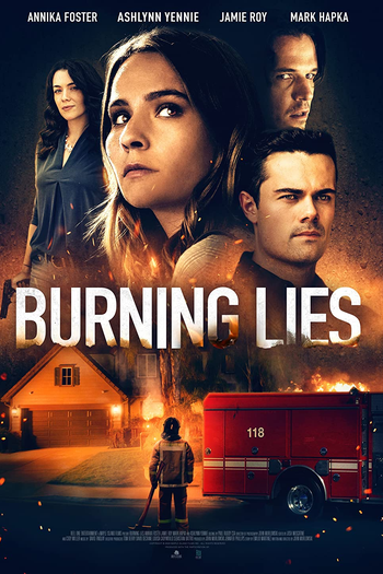 Poster de Filme Chamas da Mentira (2021)