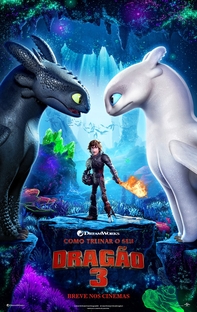 Como Treinar o Seu Dragão 3 - Poster / Capa / Cartaz - Oficial 1