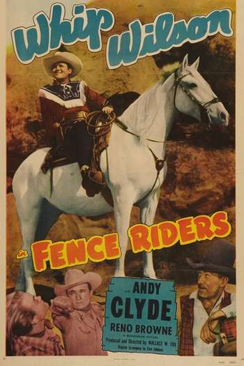 Poster de Filme Fence Riders (1950)