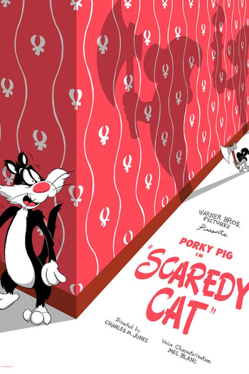 Poster de Curta Scaredy Cat (1948)