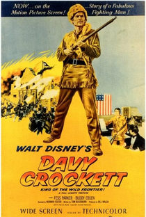 Davy Crockett, O Rei das Fronteiras - Poster / Capa / Cartaz - Oficial 4