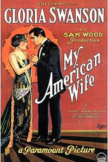 Poster de Filme Minha Esposa Americana  (1922)