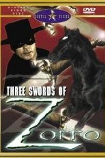 Poster de Filme As Três Espadas de Zorro (1963)