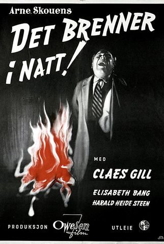 Poster 1 de Filme Det brenner i natt! (1955)