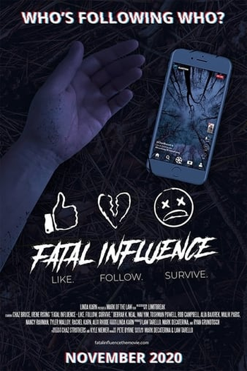 Poster de Filme Fatal Influence: Like. Follow. Survive (2022)