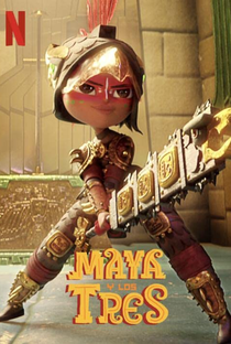Maya e os 3 Guerreiros (1ª Temporada) - Poster / Capa / Cartaz - Oficial 3