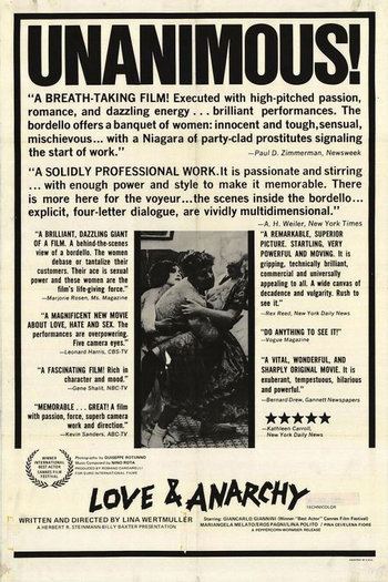  de Filme Amor e Anarquia (1973)