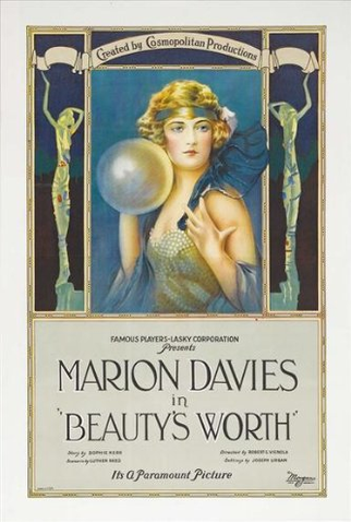 Poster 1 de Filme Beauty's Worth (1922)