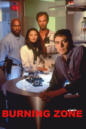 Poster de Franquia The Burning Zone (1996)