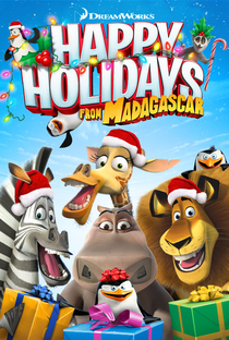 Feliz Natal Madagascar - Poster / Capa / Cartaz - Oficial 4