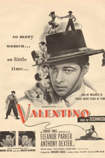  de Filme Rodolfo Valentino (1951)