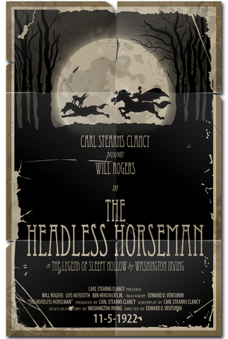 Poster 1 de Filme The Headless Horseman (1922)