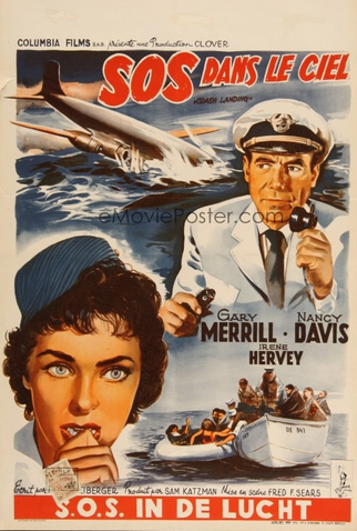 Poster 2 de Filme Crash Landing (1958)