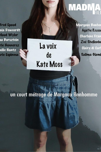 Poster de Curta La voix de Kate Moss (2013)
