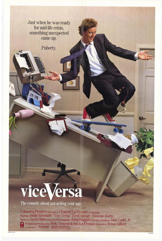 Poster 1 de Filme Vice Versa (1988)