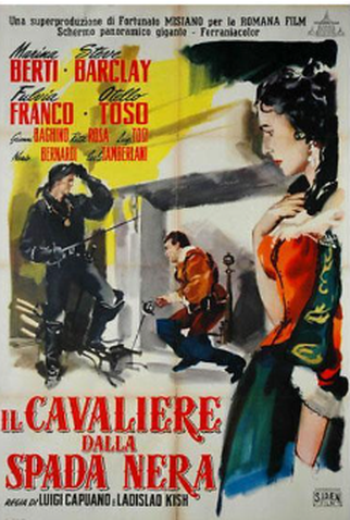 Poster 1 de Filme O Cavaleiro da Espada Negra (1956)