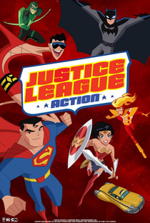 Liga da Justiça Ação (1ª Temporada) - Poster / Capa / Cartaz - Oficial 1