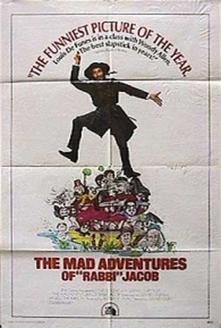 Poster 4 de Filme As Loucas Aventuras do Rabbi Jacob (1973)