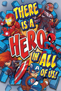 Marvel Aventuras de Super-Herói (4ª Temporada) - Poster / Capa / Cartaz - Oficial 1