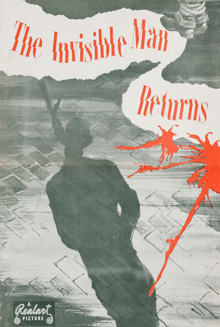 Poster 3 de Filme A Volta do Homem Invisível (1940)