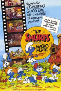 Os Smurfs e a Flauta Magica - Poster / Capa / Cartaz - Oficial 2